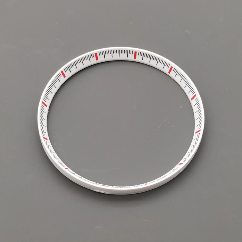 30.5mm Chapter Ring Fits SKX007 SKX009 SRPD Watch Cases Replace Plasticsr Inner Ring NH35 NH36 Watch Case Refit Parts