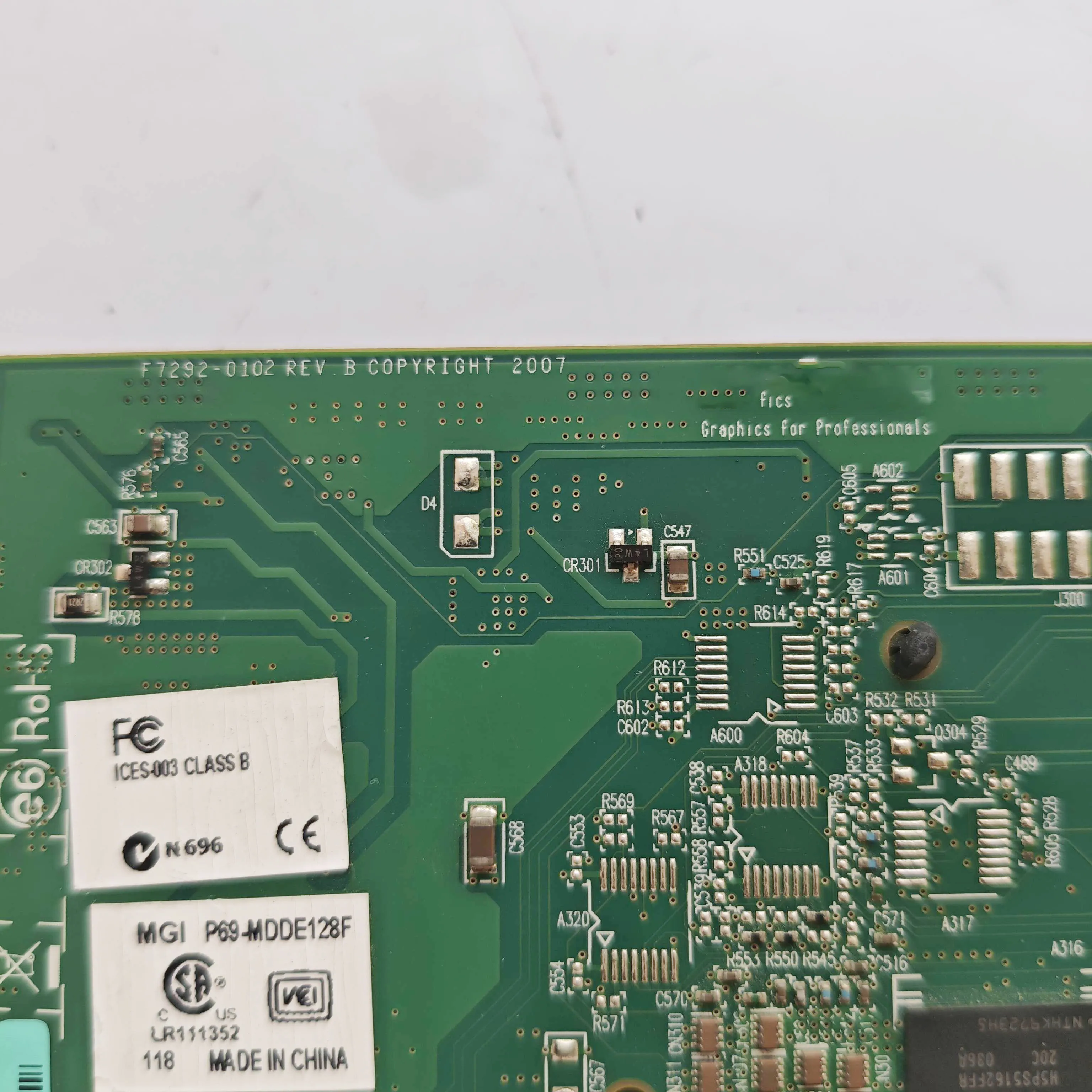 

Карта для сбора изображений, промышленная графическая карта F7292-0102 REV. Высокая стабильность