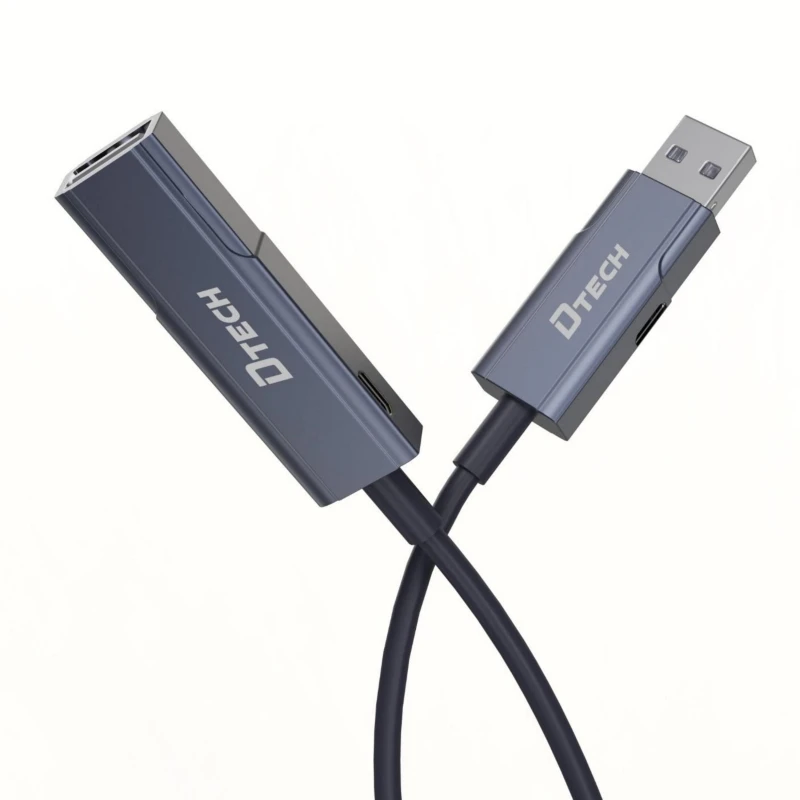 DTECH 5Gbps USB 2.0/3.0 M/F Cable extensor de transferencia de datos de extensión DT-2316-5M