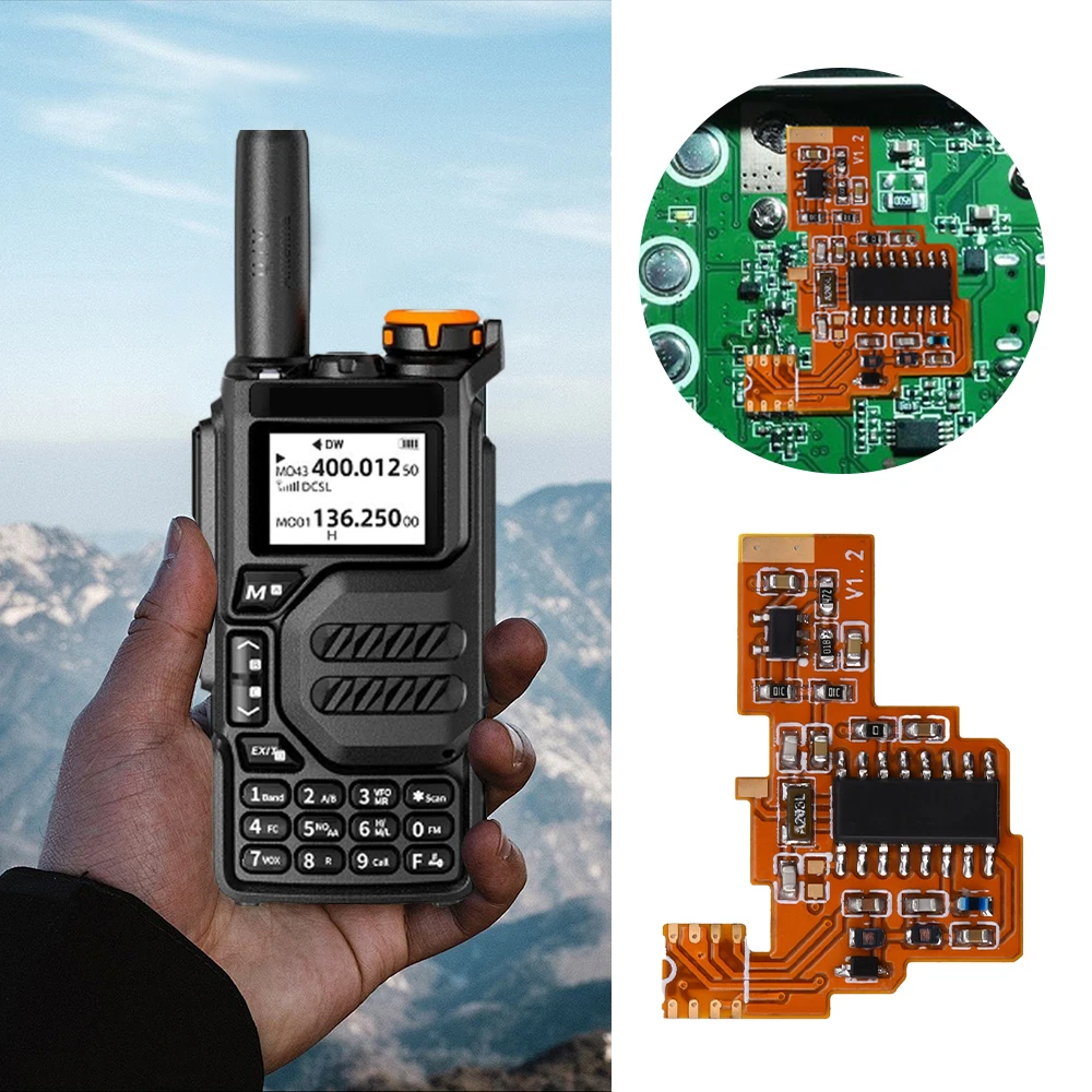 

Walkie-talkie Modified Chip Modification Module FPC Board ESD Electrostatic Protection For Quansheng K5/K6