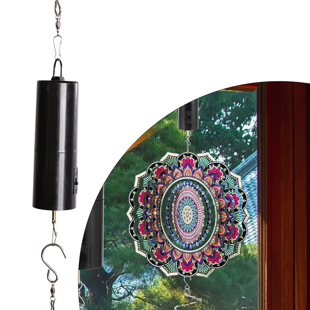 

1x Hanging Display Rotating Black Motor Battery Wind Chime Motor Wind Spinner Rotating Wind Chime Motor Micro DC Motor Turner