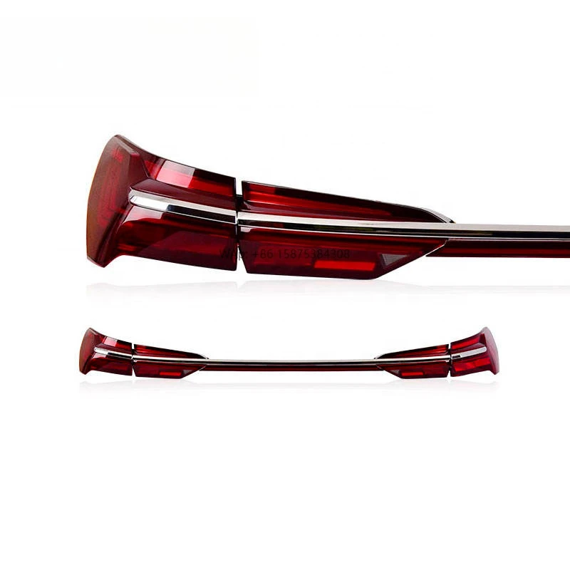 

Dynamic LED Sequential Turn Signal Rear Light Taillight for A6L 2019-2024 Red Lens Color 12V Voltage