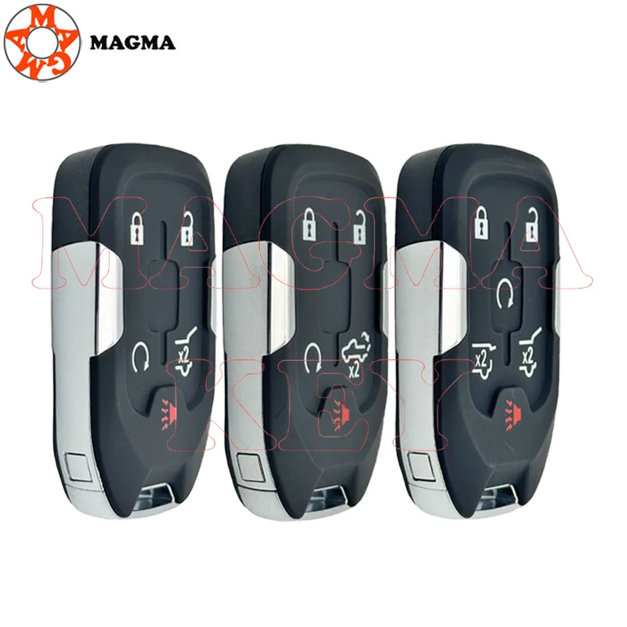 MAGMA الذكية بدون مفتاح فوب شل لشروليه تاهو سيلفرادو سوبربان تاهو جي إم سي سييرا أكاديا التضاريس يوكون حافظة مفتاح بعيد #5