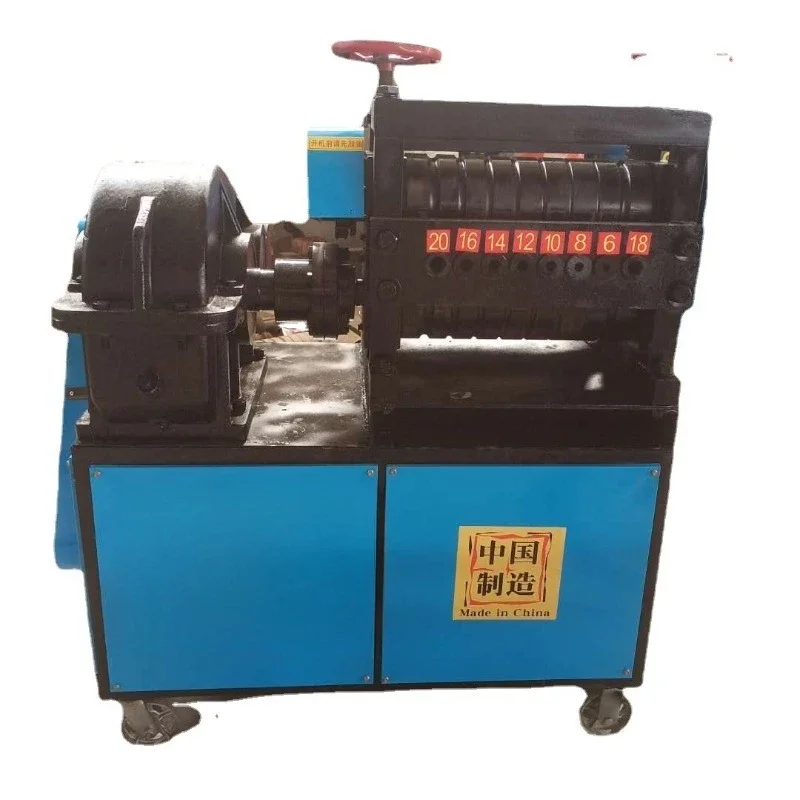 Multi-material hole waste steel bar straightening machine Threaded steel bar straightening machine Stirrup straightening