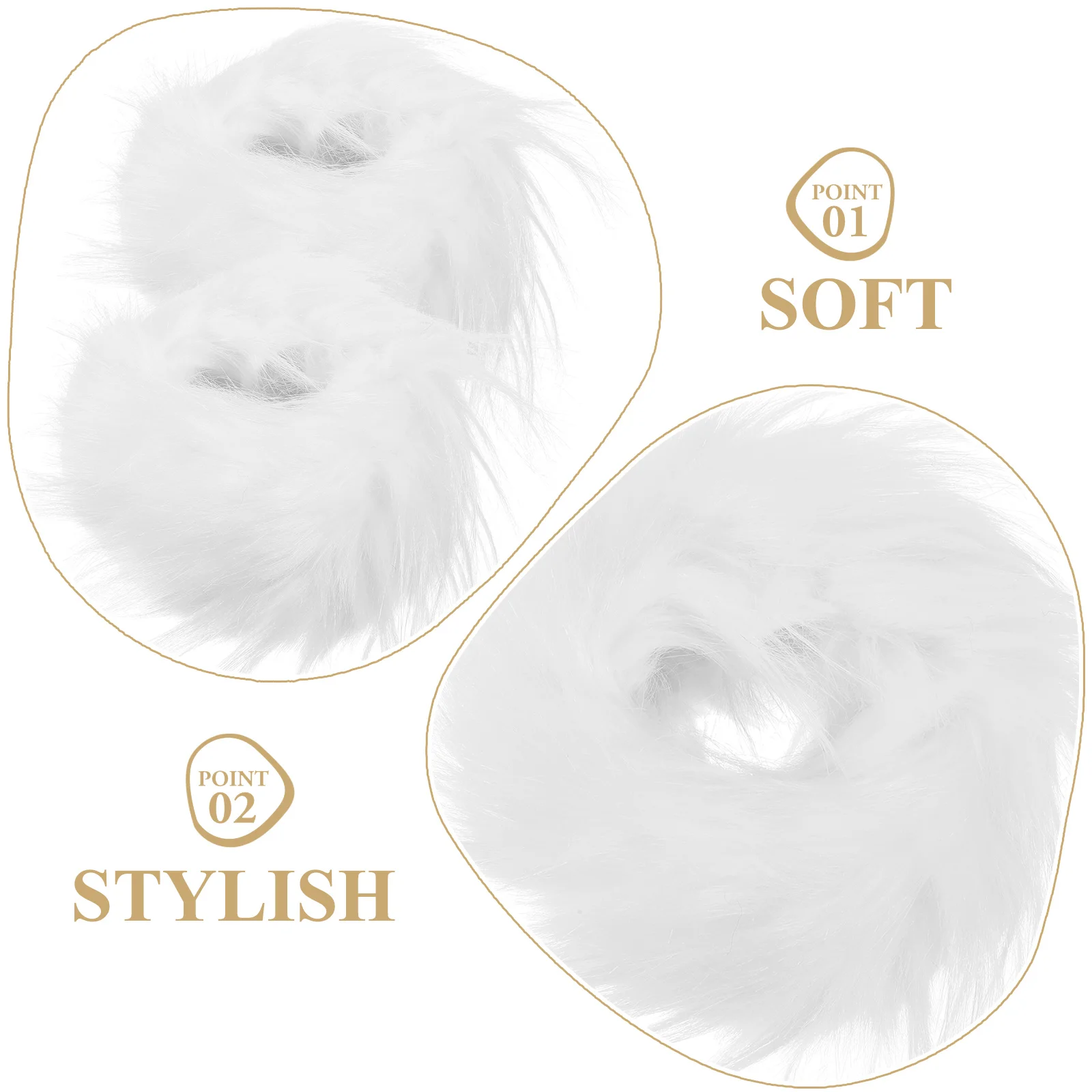 

Cuff Bracelet Wrist Warmer Warmers Faux Furry Winter for Cute Accessories