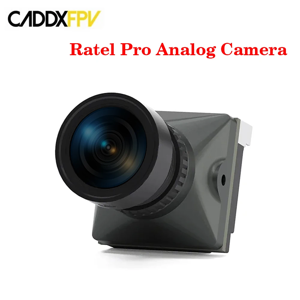 

CADDX Ratel Pro Analog Camera 1500TVL Super WDR 16:9/4:3 NTSC/PAL FOV125° Blacklight Night Camera for FPV Racing Drone