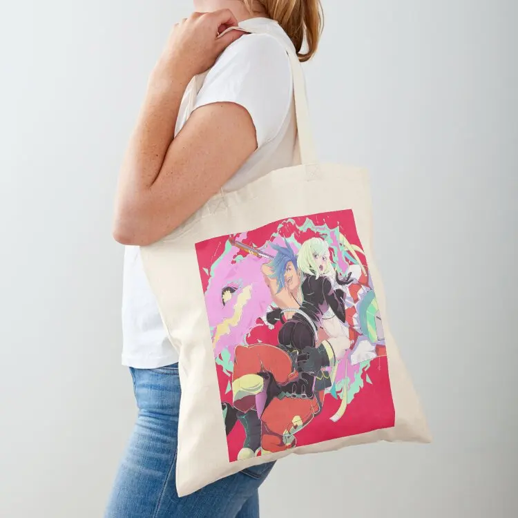

GALO DE LION Promare Tote Bag foldable reusable bag personalized tote free delivery bags personalized tote bag