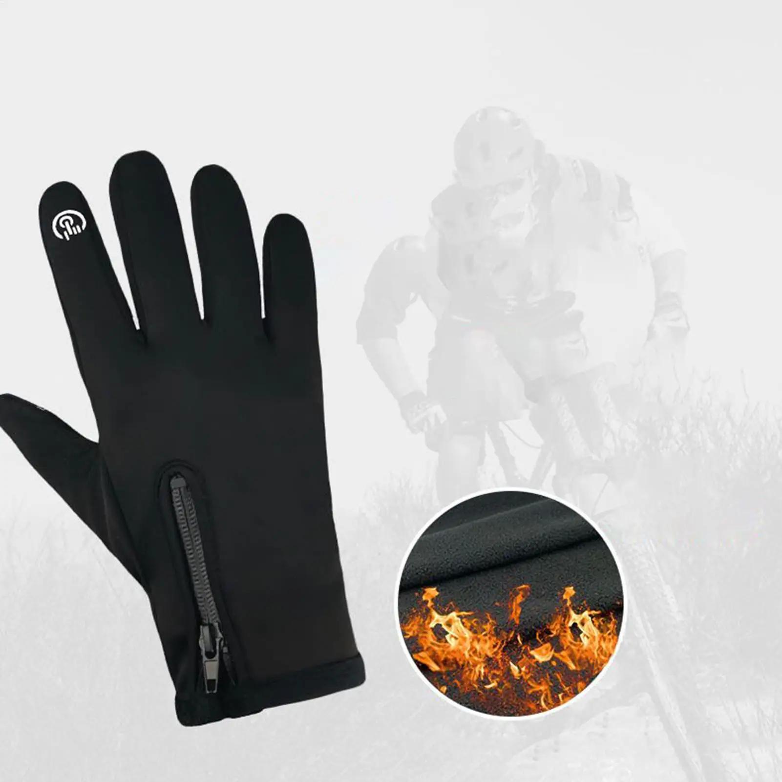 

Перчатки с подогревом для женщин, перчатки с сенсорным экраном, грелки для рук, варежки для холодной погоды с 3-мя настройками для пеших прогулок, занятий спортом на открытом воздухе