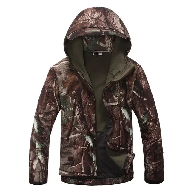 Hiking V5.0 Military Tactical Men Lurker Shark Skin Soft Waterproof Windproof Men Army Fleece Coat