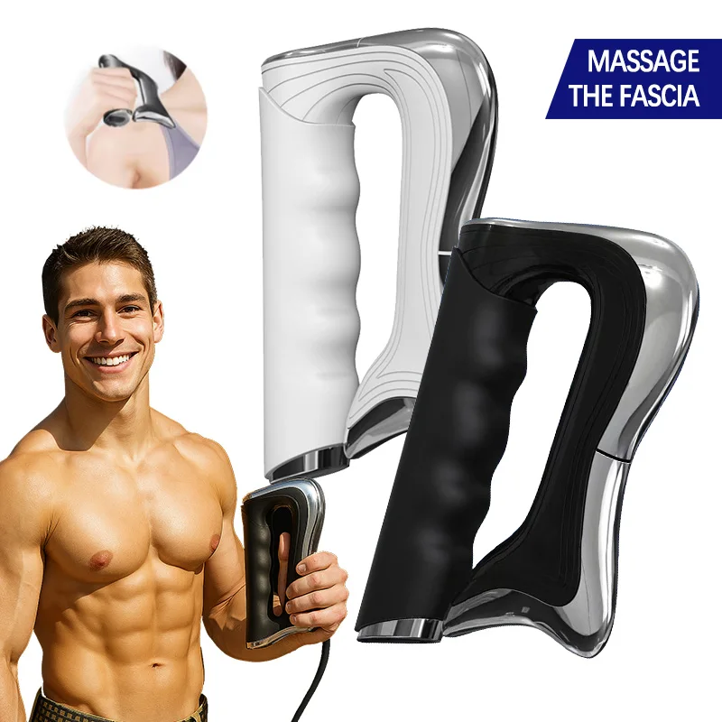 

Electric Fascia Guasha Massager EMS Scraping Microcurrent Vibration compress Muscle Relaxation Body Lifting Guasha Massage Knif