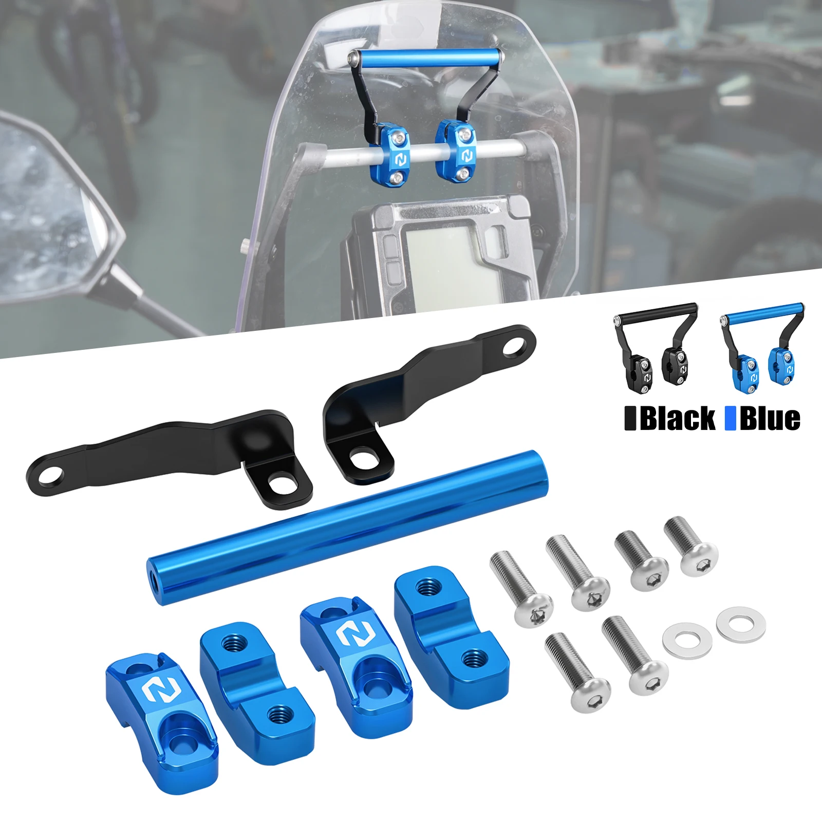 

Для Yamaha Tenere 700 2019-2024 12 мм бар мотоцикл дорожная книга GPS крепление держатель телефона кронштейн для Aprilia Tuareg 660 2022-2024