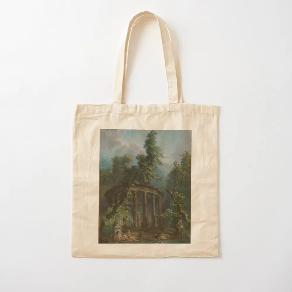 

The Bathing Pool (c. 1786), by Hubert Robert. Tote Bag