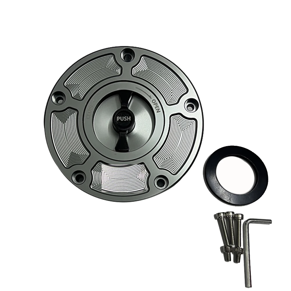 New  Motorcycle Accessories Aluminum alloy fuel tank cover For CFMOTO 250-SR 450-SR 450SR-S 675SR-R CNC Fuel Gas Tank Cap Cove