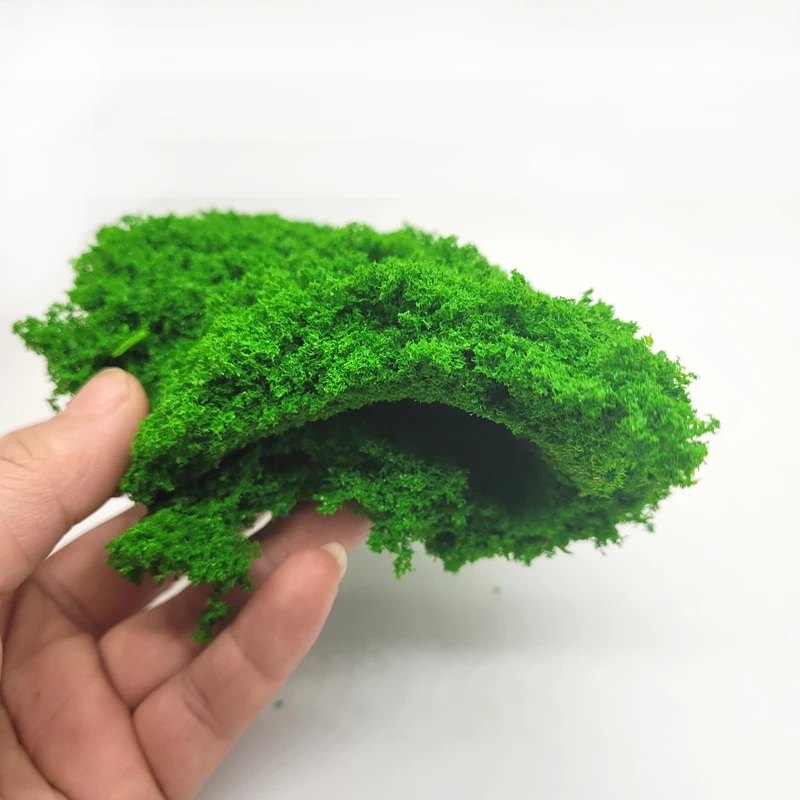 30G Tree Powder Model Sponge Cluster for Bushes Shrubs low Ground Cover DIY Scene Material Green Plant Tufted Railrod Layout