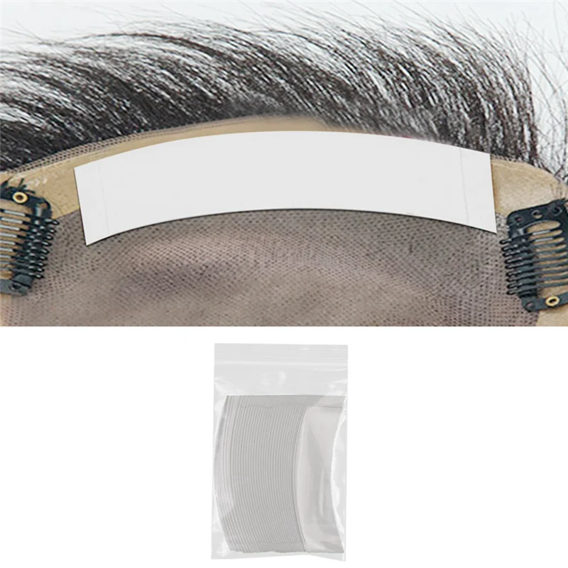 ABUU-36Pcs Fixed Hair Double Sided Tape System Adhesive Hair Extension Strips Waterproof For Toupees/Lace Wigs Film, Fine Workma