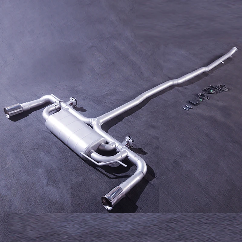 [Custom products] Suitable for BMW X1 X2 catback exhaust pipe muffler, 304 stainless steel electric valve exhaust system - Image 3