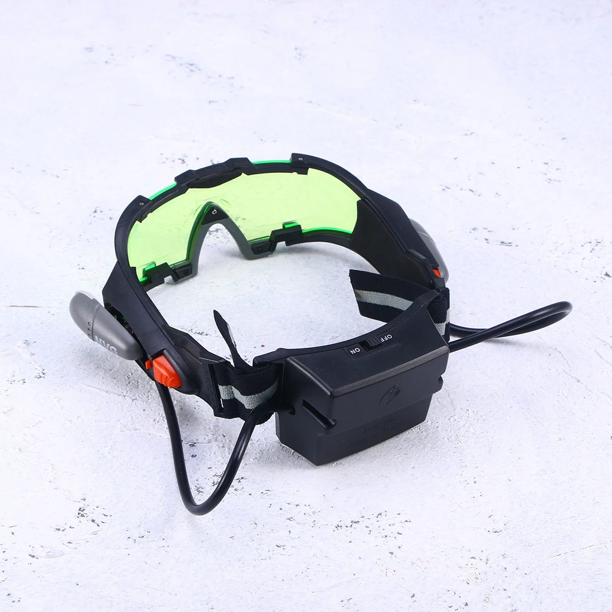 

Goggles Night Green Glasses Adjustable Eyewear for Racing Protective