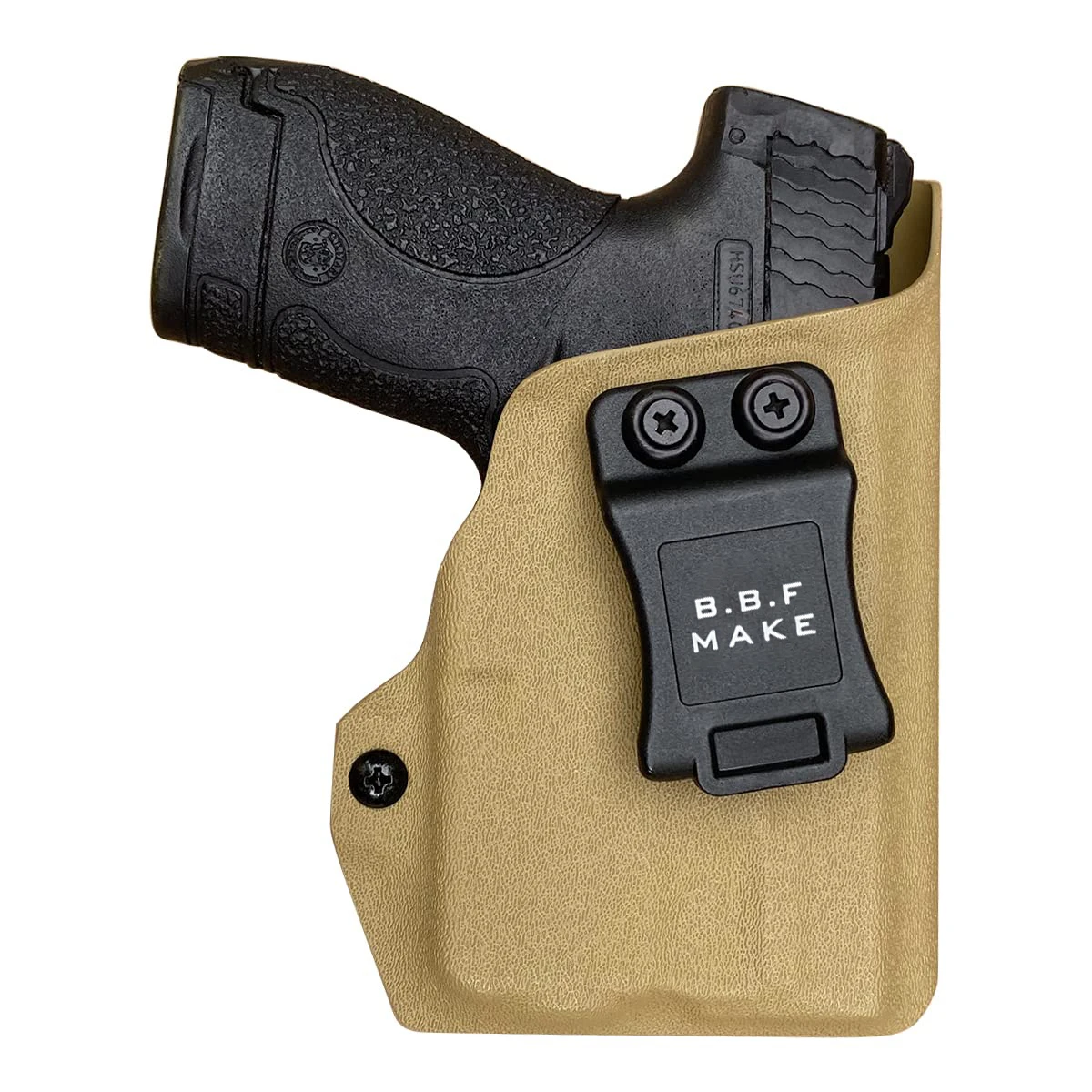 

M & P Shield 40 чехол с искусственным лазерным рисунком для Smith & Wesson M & P Shield 9 мм/.40 Вт/TLR-6-Внутренняя кобура для пояса Tan, Right