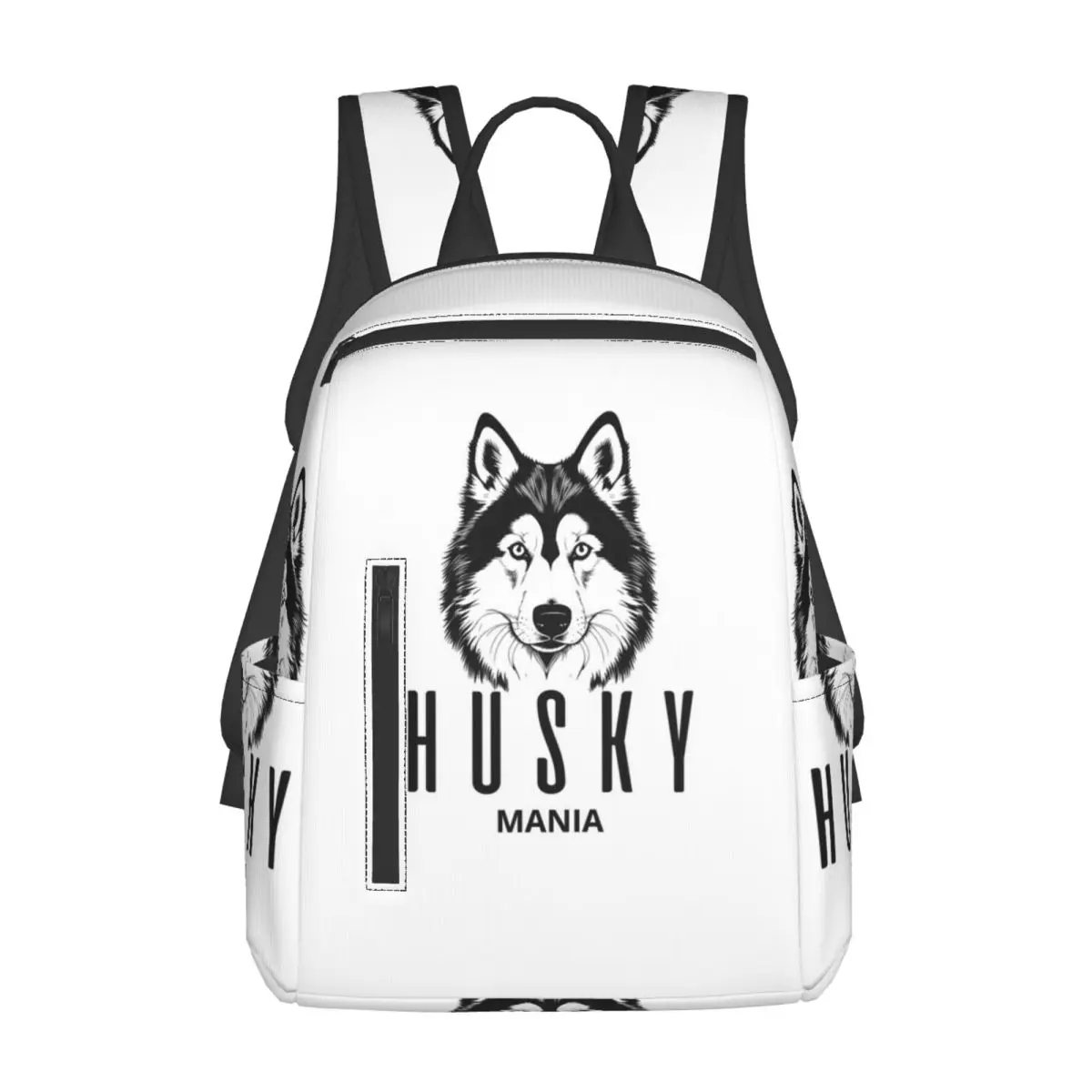

Рюкзак SIBERIAN HUSKY MANIA, рюкзак большой емкости для мальчиков и девочек, школьная сумка, сумки на плечо для мужчин и женщин