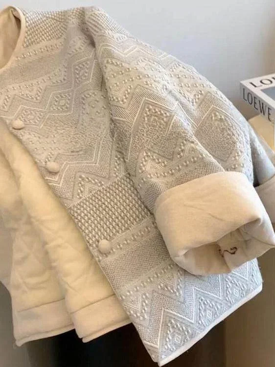 

Женская весенняя винтажная модная свободная куртка из легкого хлопка с эффектом похудения, больших размеров, в этническом стиле, с вышивкой