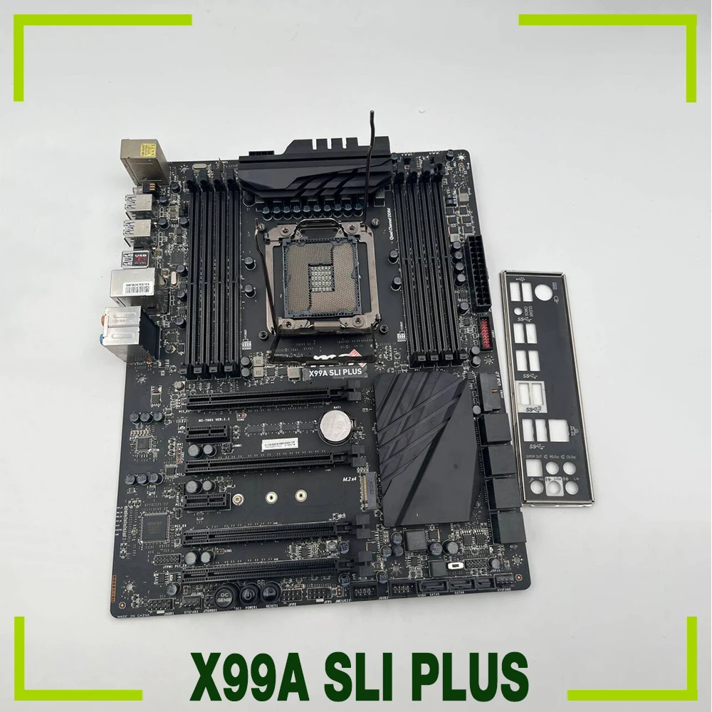 

LGA2011-3 DDR4 128G SATA3 * 10 M.2 USB3.0/3.1 ATX X99 Материнская плата для настольных ПК X99A SLI PLUS