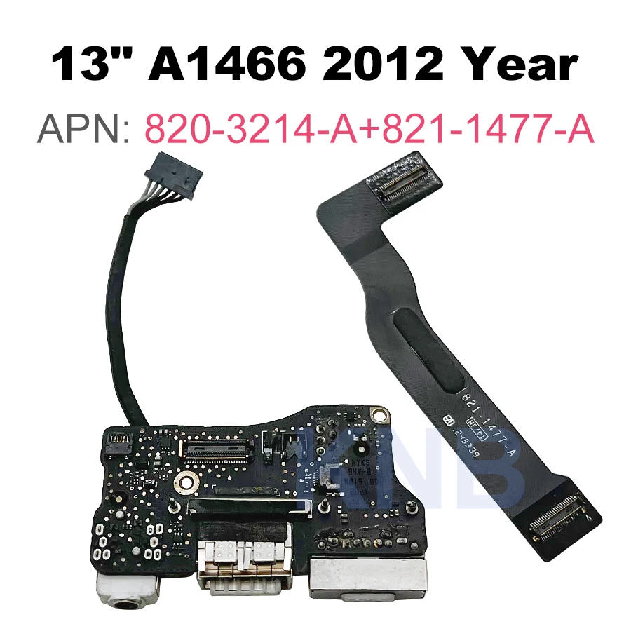 Tested Original I/O USB Audio Board For Macbook Air 13