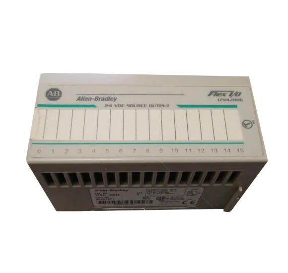 

1794-OB16P — Транзисторный выход 16P, 24 В постоянного тока — небольшой промышленный прочный цифровой модуль на DIN-рейке