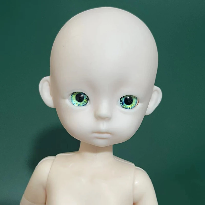 1/6 Bjd Puppe Puppe Make-Up Kopf oder Ganze Puppe Können Offene Kopf 30cm Puppe DIY Handgemachten Puppen Kinder Spielzeug mädchen Puppe