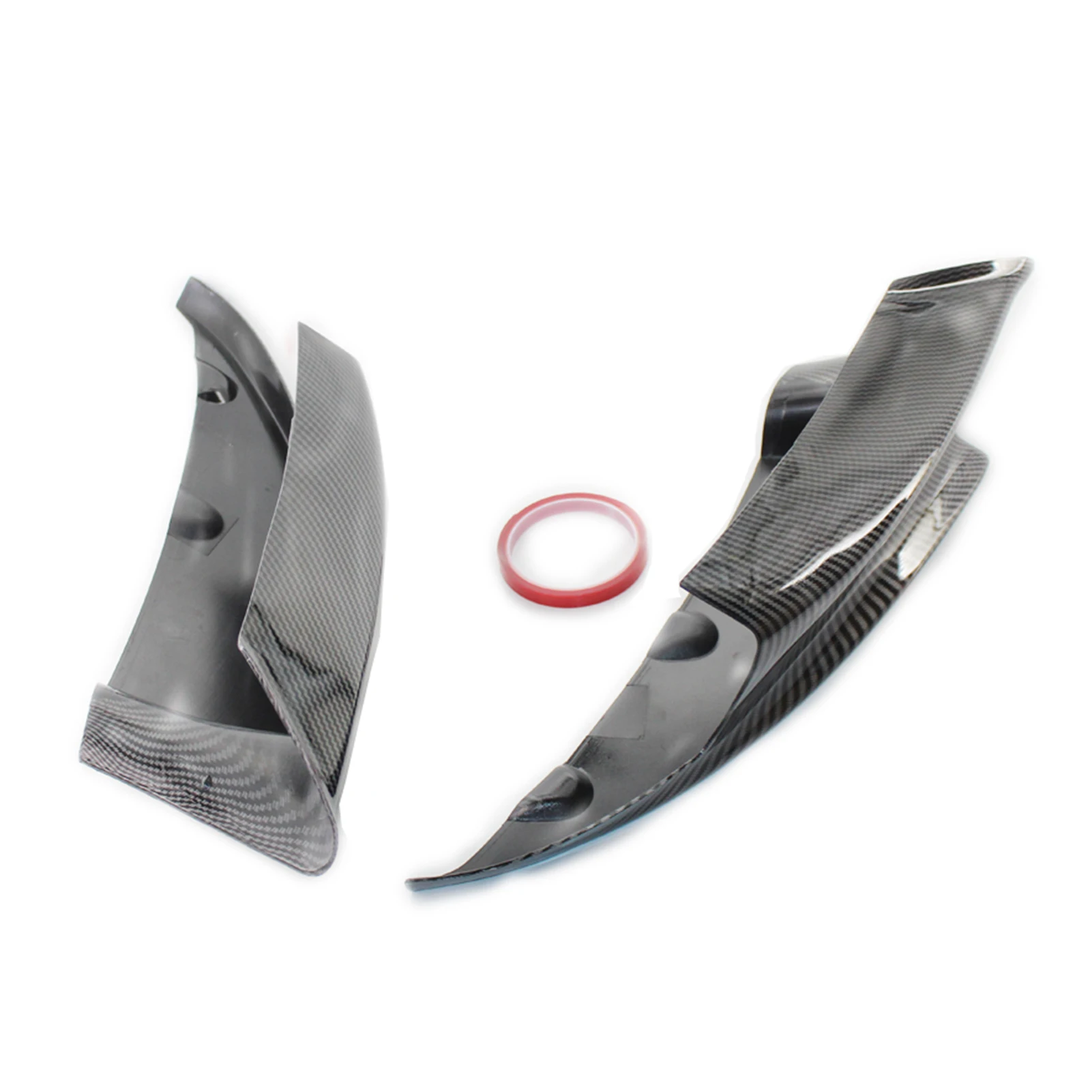 

1 Pair Front Splitters Bumper Spoiler Lips Carbon Fiber Replacement For BMW E90 E92 E93 M3 2007-2013