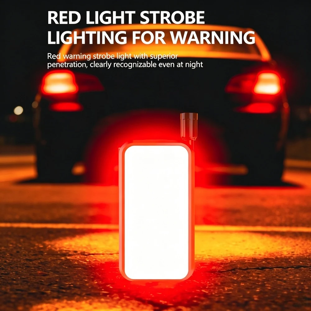 F5 Flexible Gooseneck LED Work Light USB Rechargeable Lamp Magnetic COB Inspection Light with Hook Clip Powerful Emergency Light