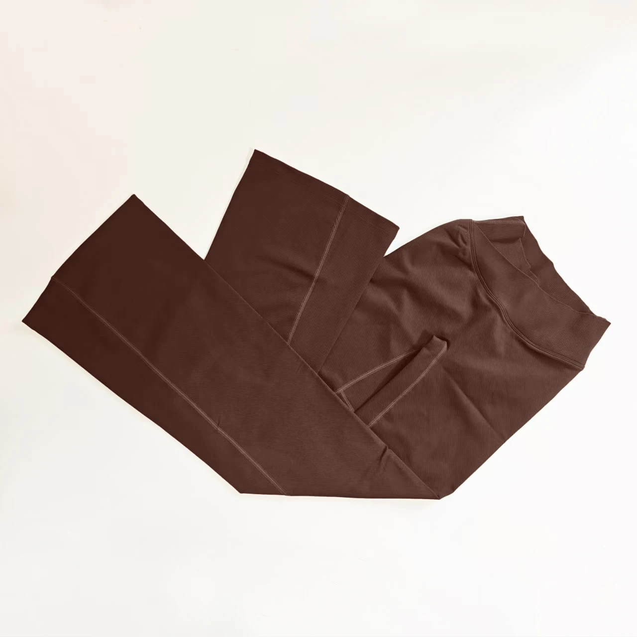 NCLAGEN Vision Flares Dames Gym Fashion Yogabroek Front Cross Hoge taille Naadloze sportlegging Fitness Wijde broek