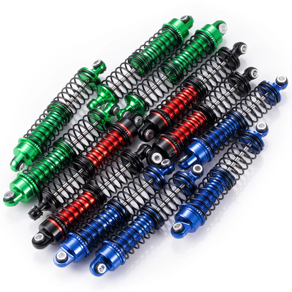 YEAHRUN Ammortizzatore anteriore e posteriore in metallo per parti di aggiornamento per auto camion LaTrax Teton 1/18 RC