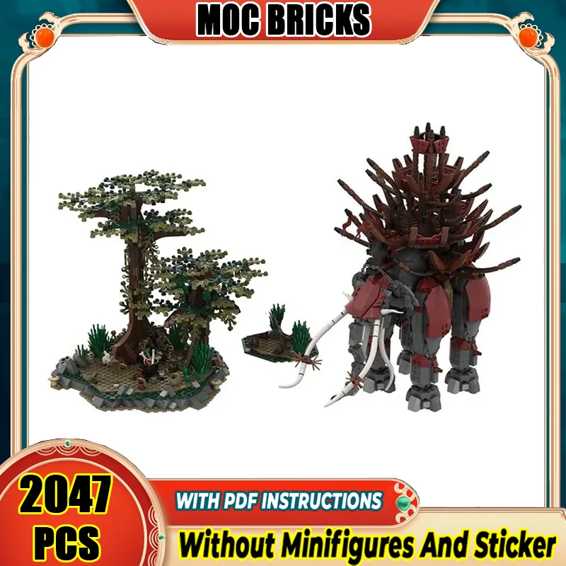 

Волшебные кольца Moc, строительные блоки, сцена кино, модель Ambush, технология, кирпичи, сделай сам, сборка, вид на улицу, игрушки, подарки