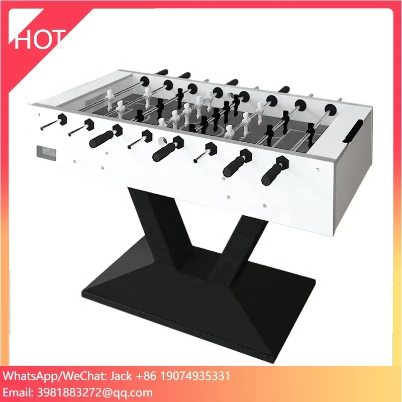 

JX-177 Modern Design Indoor Engineer Wood Metal Leg Professional Soccer Table 55" Indoor Game