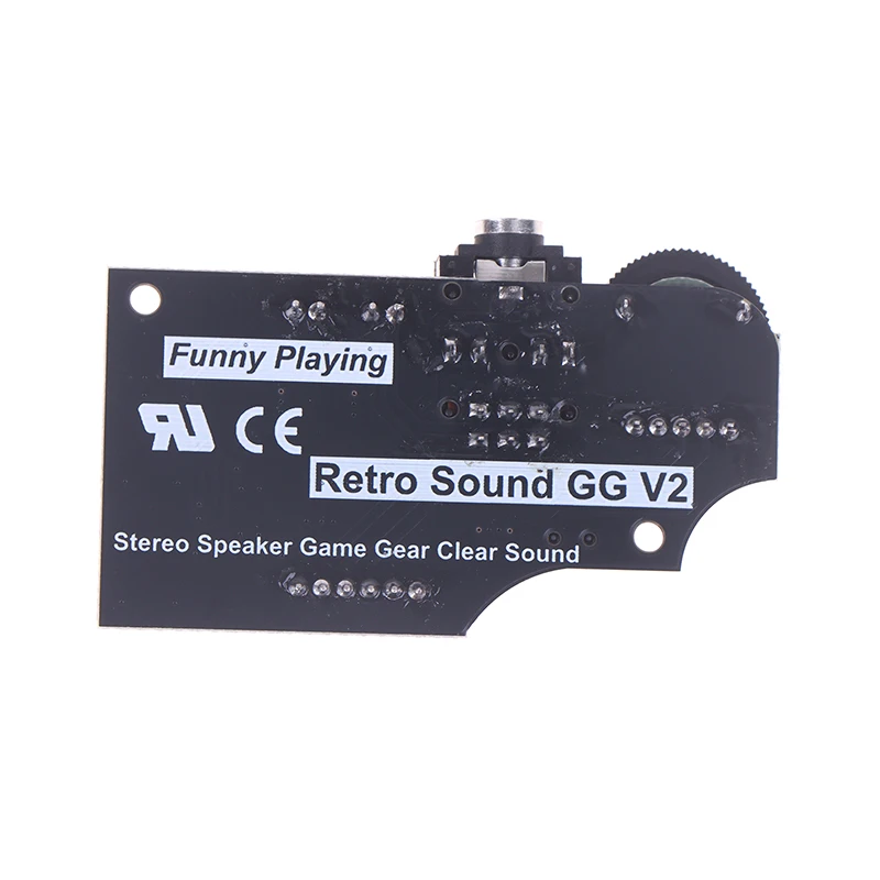 Extended Volume Audio Board for SEGA Game Gear; Enhanced with ELNA Audio Capacitors for Quality Sound