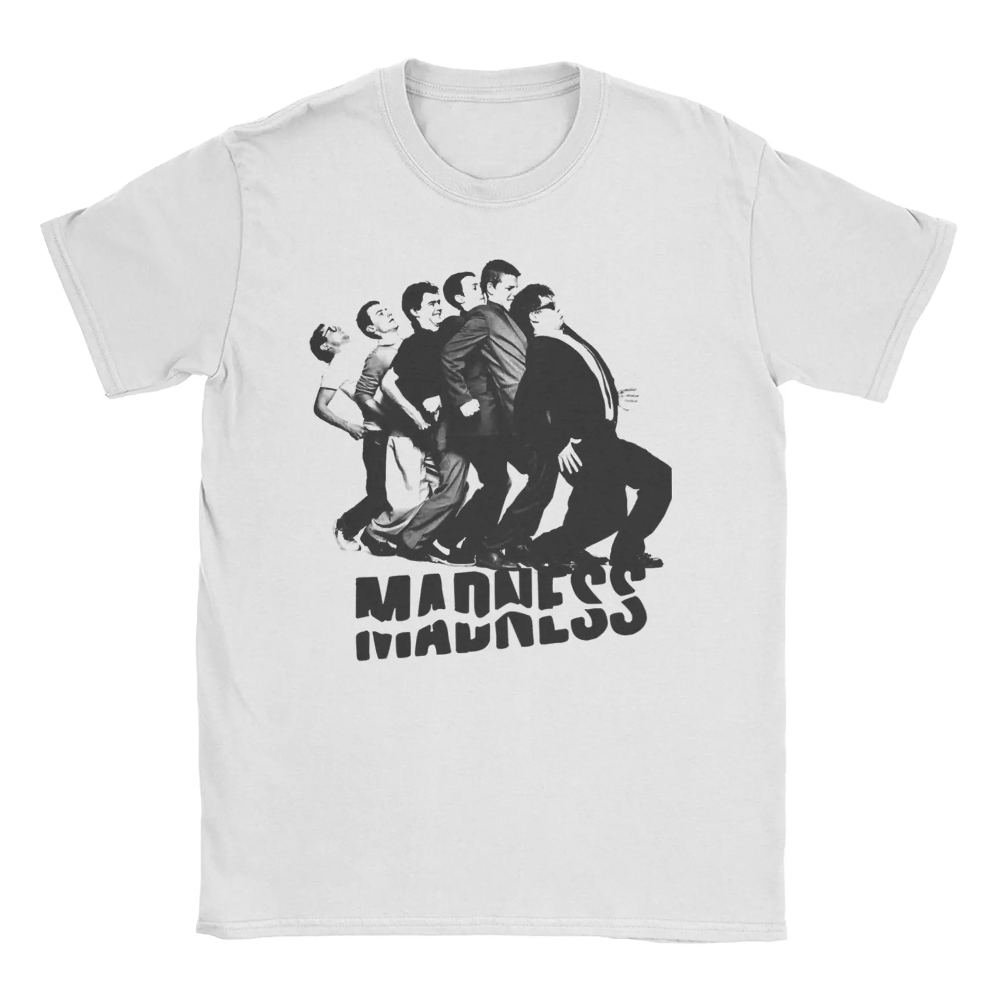 

Madness T-Shirts for Men Women Creative Pure Cotton Tees Round Collar Short Sleeve T Shirts 4XL 5XL 6XL Clothing
