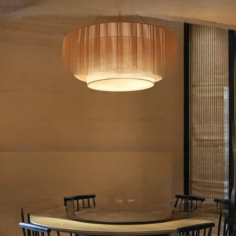 

Chinese style wabi-sabi wind, restaurant box banquet hall, hotel chandelier