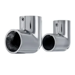 Stainless Steel Pipe Connector 22mm 25mm Marine Boat Yacht Railing Handrail Pipe Tube Connector Clamp 90degree Elbow Hardware