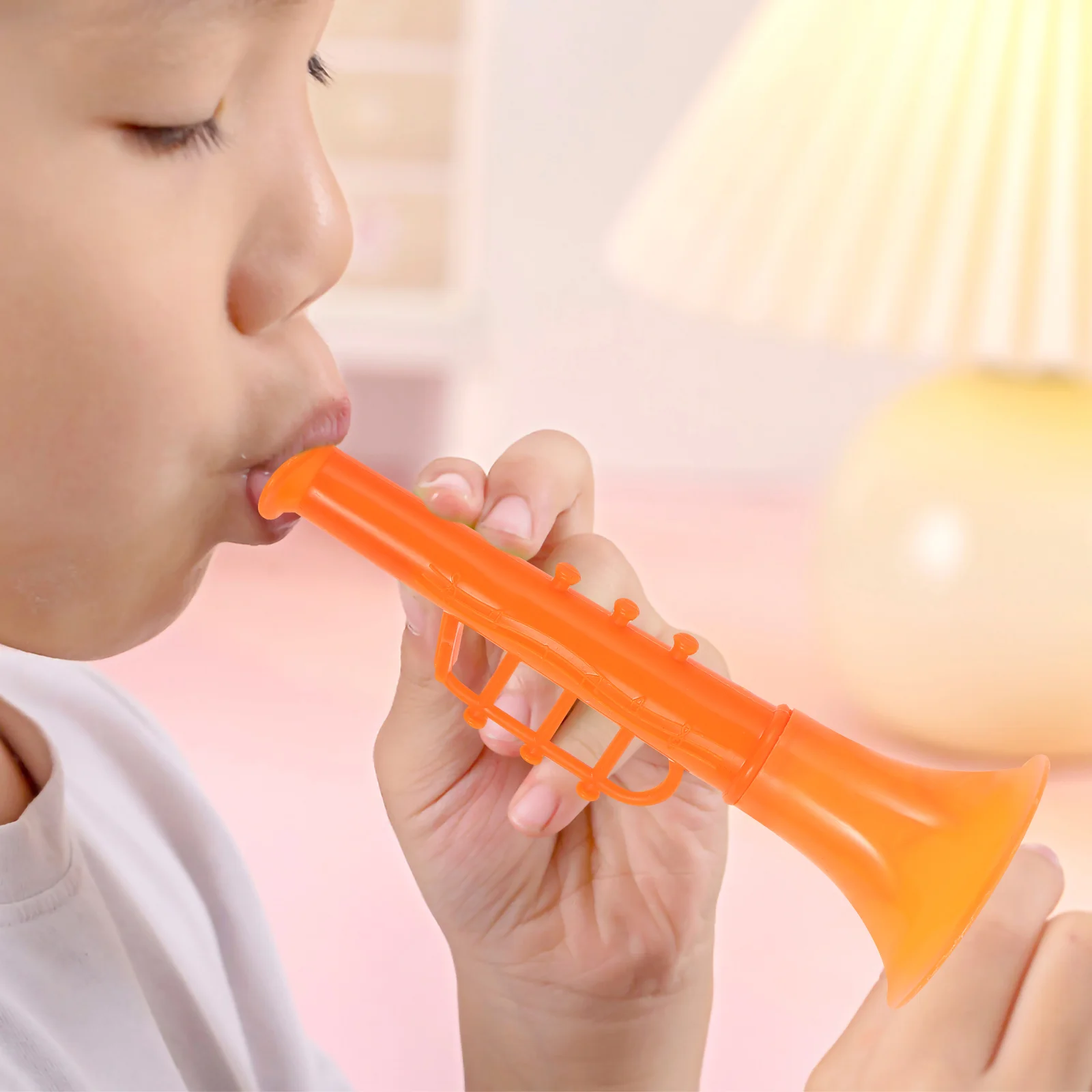 18 Pcs Mini Speaker Trumpet Kids Household Plastic Musical Toy Lovely Accessory