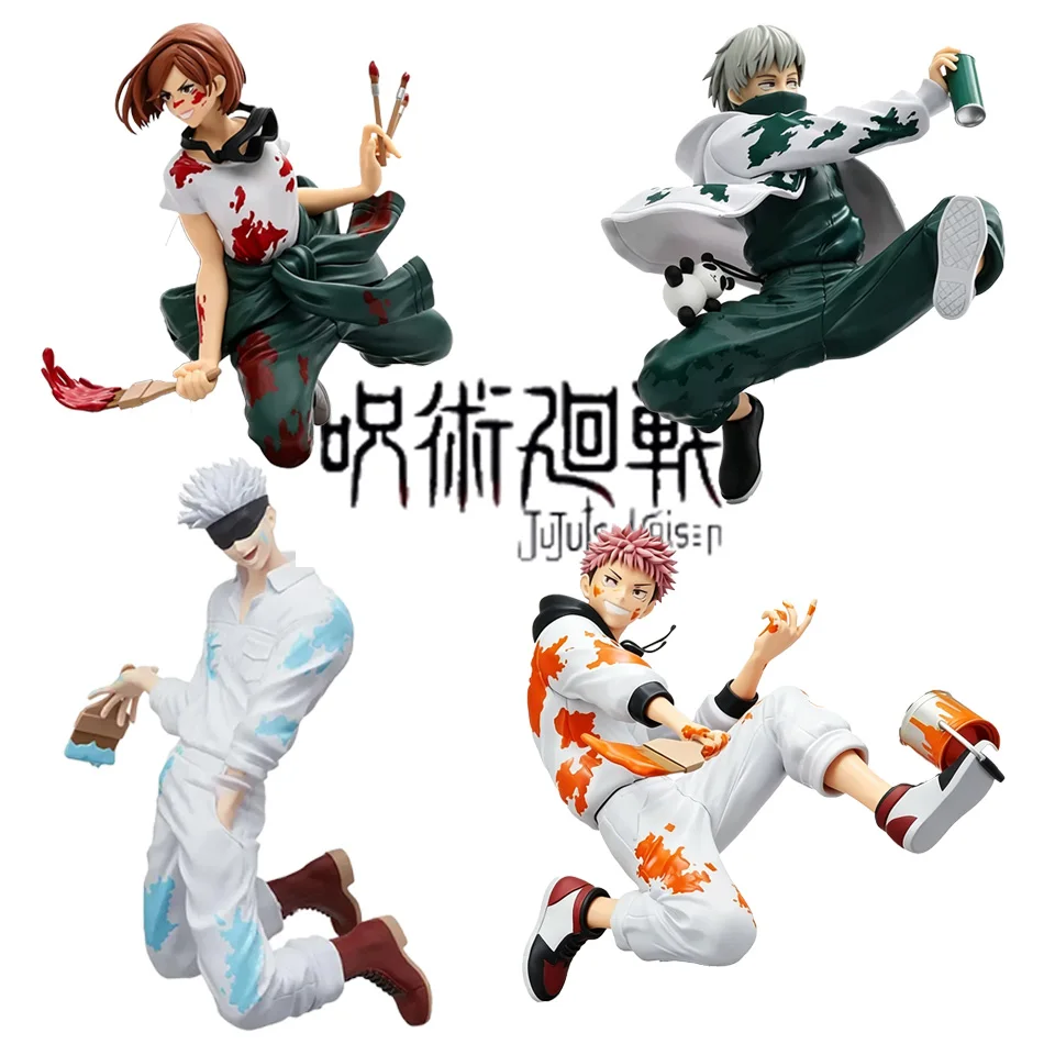 Jujutsu Kaisen Anime-Figur Fushiguro Megumi Kugisaki Nobara PVC-Actionfiguren Modell Cooles Spielzeug