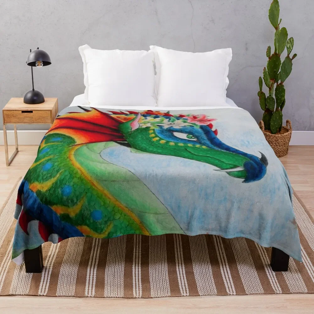 

Queen Glory - Wings of Fire Throw Blanket Bed covers Flannel heavy to sleep Blankets