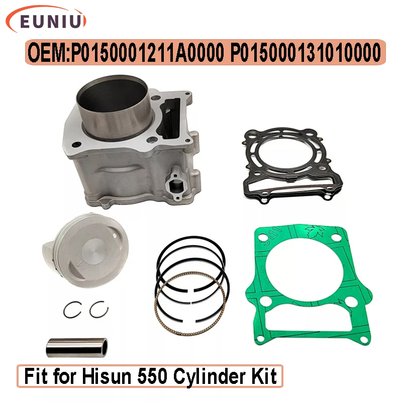 HS 550 Cylinder Kit Gasket Piston Ring for HS HS550 ATV UTV 550 Sector Strike Cub Cadet Tactic P0150001211A0000