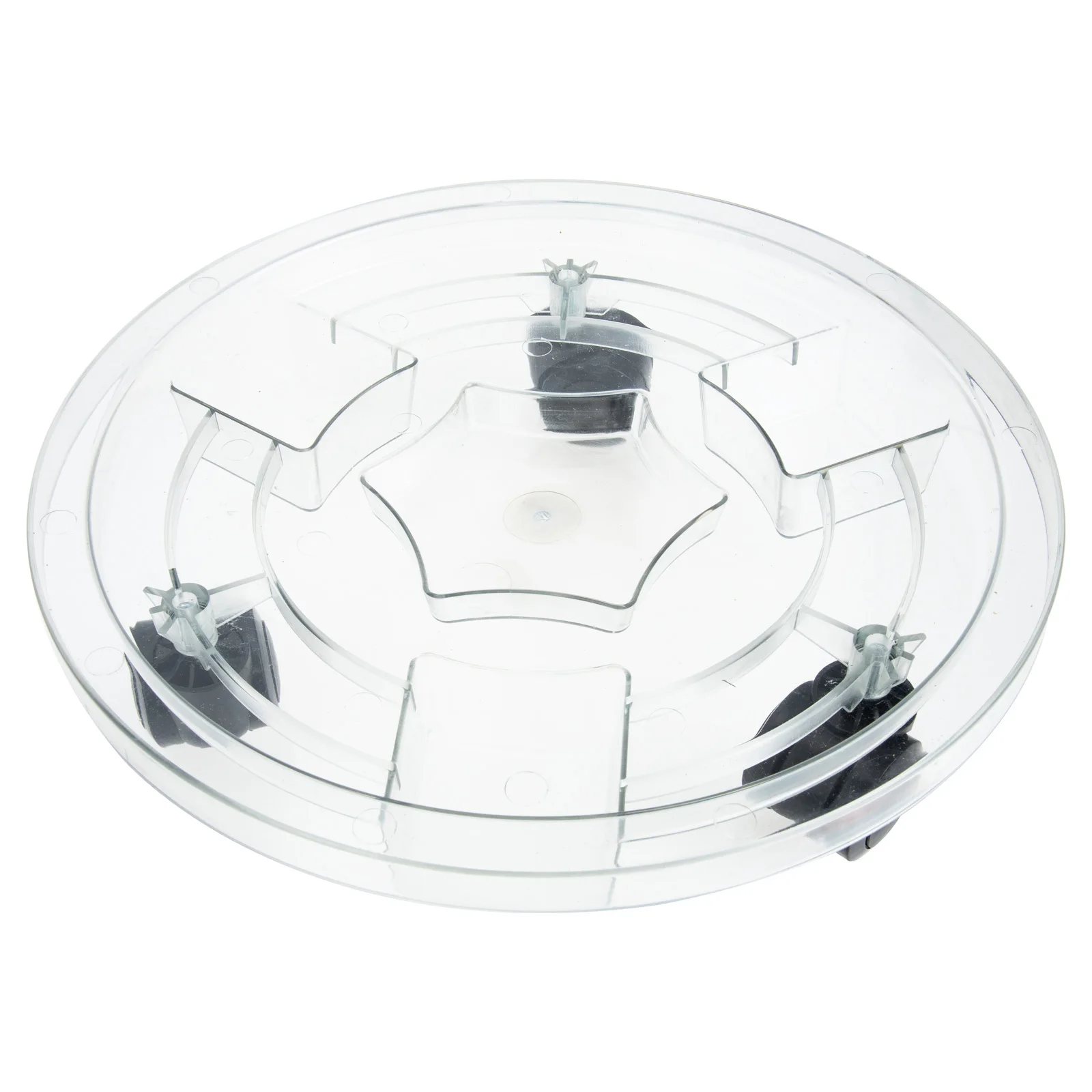 

Movable Flowerpot Base Thickened Rolling Plant Stand Smooth Swivel Wheels For Garden Bonsai Flowerpot Tray Outdoor Use