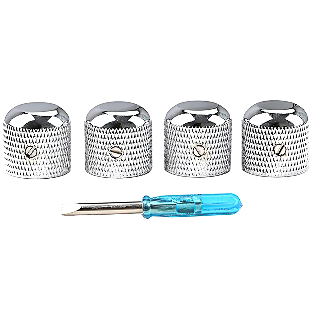 

Guitar Knob Tone Volume Control Knobs Electric Parts Metal Replacement Knob‘ Acoustic Accessories Instruments
