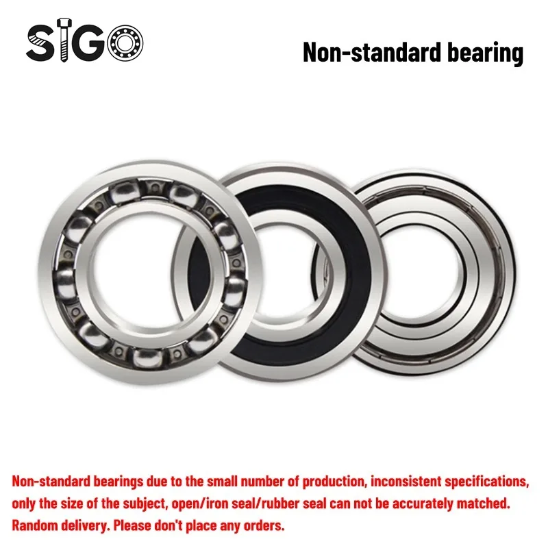 1PCS Non-standard Bearing 6205 Inner Diameter 25*52x12x20 25.4*52x15 26x52x15 27x52x15 MM
