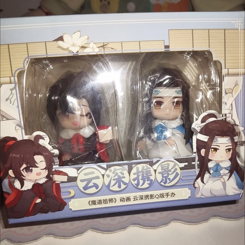 

Mo Dao Zu Shi Anime Figurine Cloud Deep Series Wei Wuxian Lan Wangji Q-Version Action Toy Model For Fans Birthday Gift Hot Sell