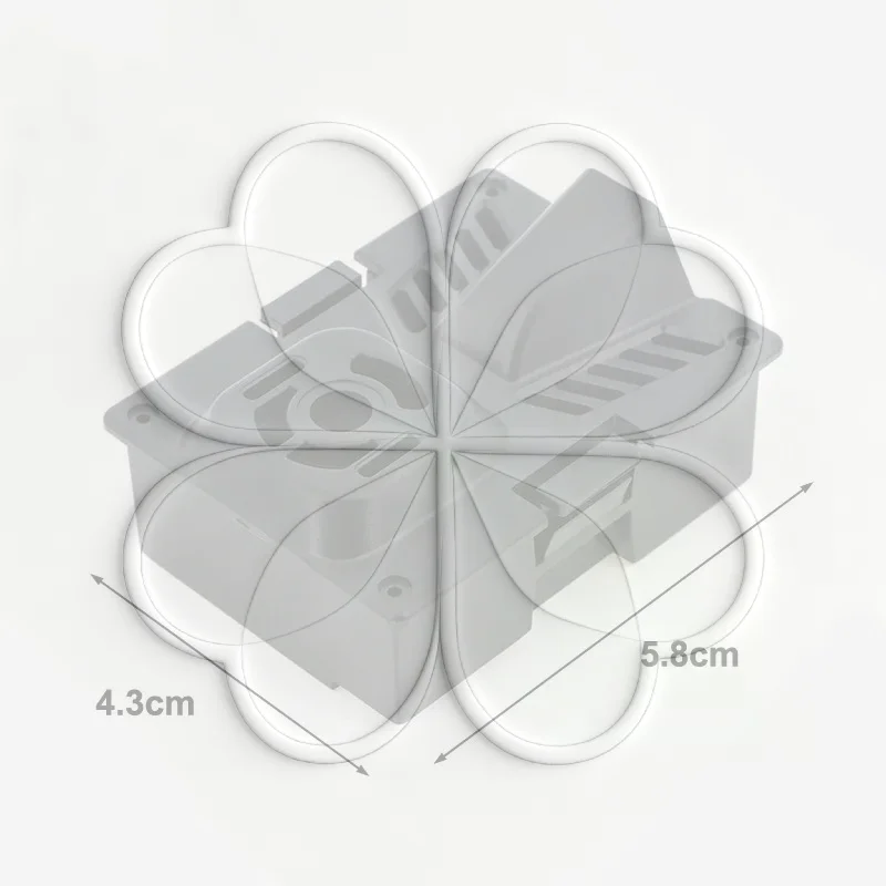 RC Transmitter Cooling Case Kit with Efficient Heat Dissipation Fan Anti-Scratch Surface for Professional RC Racers