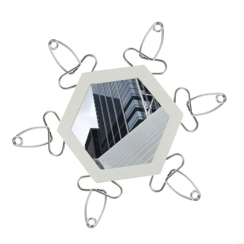 02DC 1/10PCS MITER Spring Clamps Clips for Rames Moldings Spring Smawnice Multifunkcja