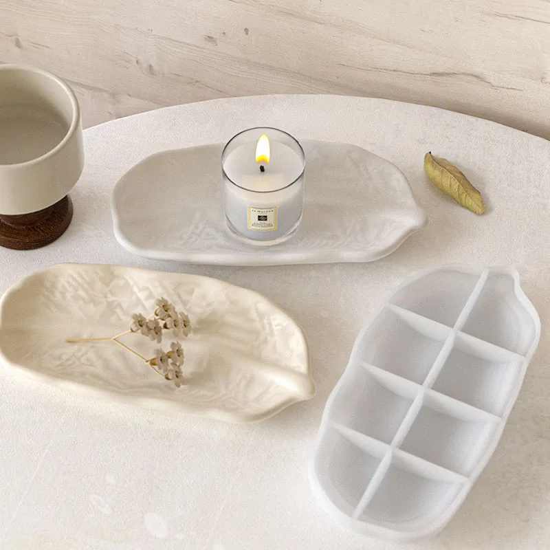 لتقوم بها بنفسك ورقة صينية قالب من السيليكون تنقش شريط العطرية الجص الراتنج الجبس قالب خرسانة لتزيين حامل الشموع تخزين #2
