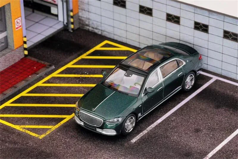 AR BOX 1:64 MB S680 / S Class Z223 2021 Diecast Model Car